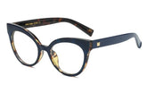 Alvina Vintage Glasses Frames Cat Eye Frames Southood C3 blue